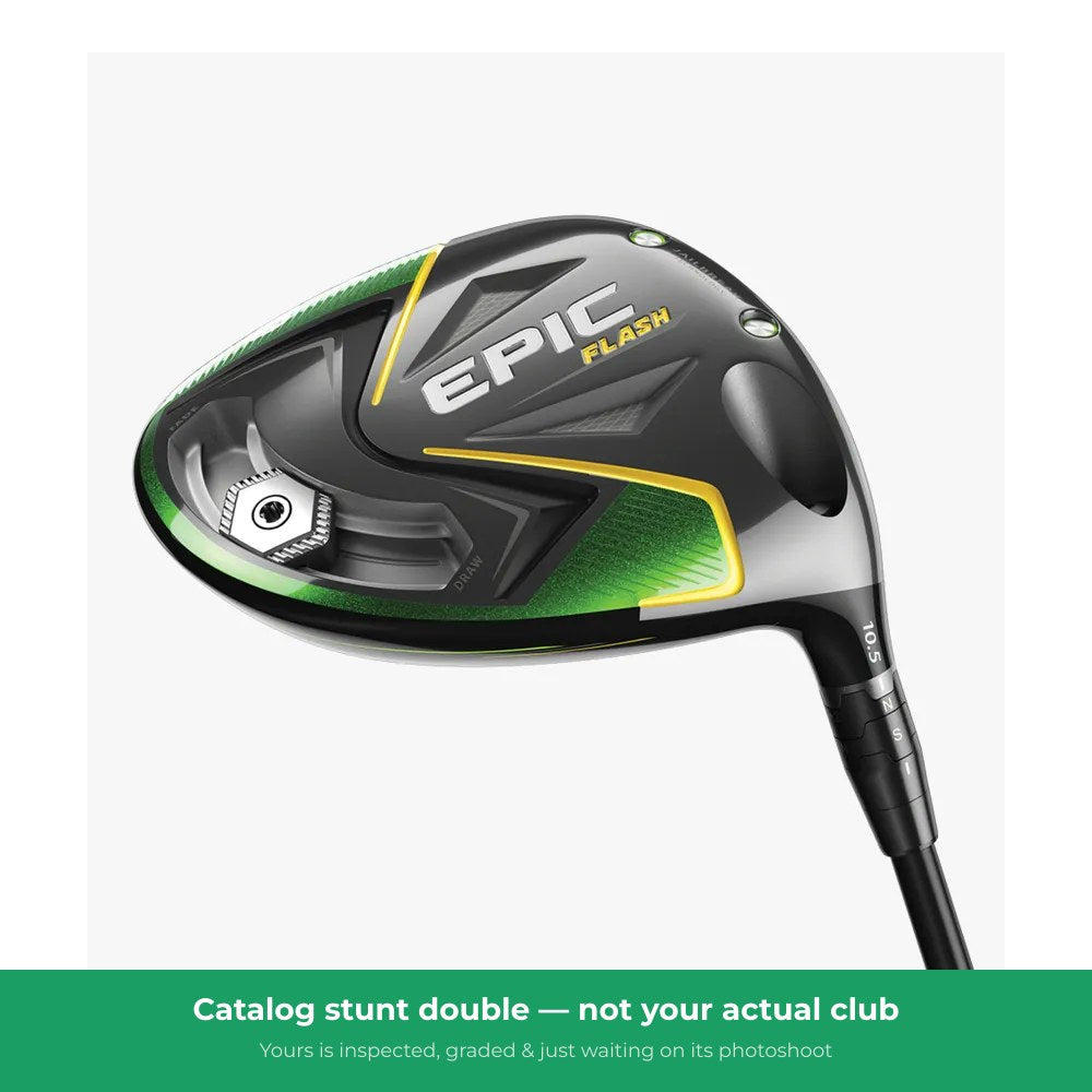 Callaway Epic Flash Driver RH10.5 Deg S Flex MC — representative photo