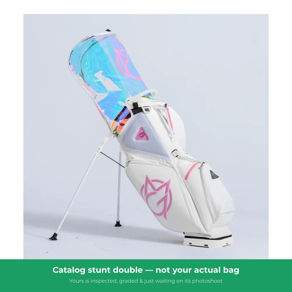Omnix White PInk Stand Bag — representative photo