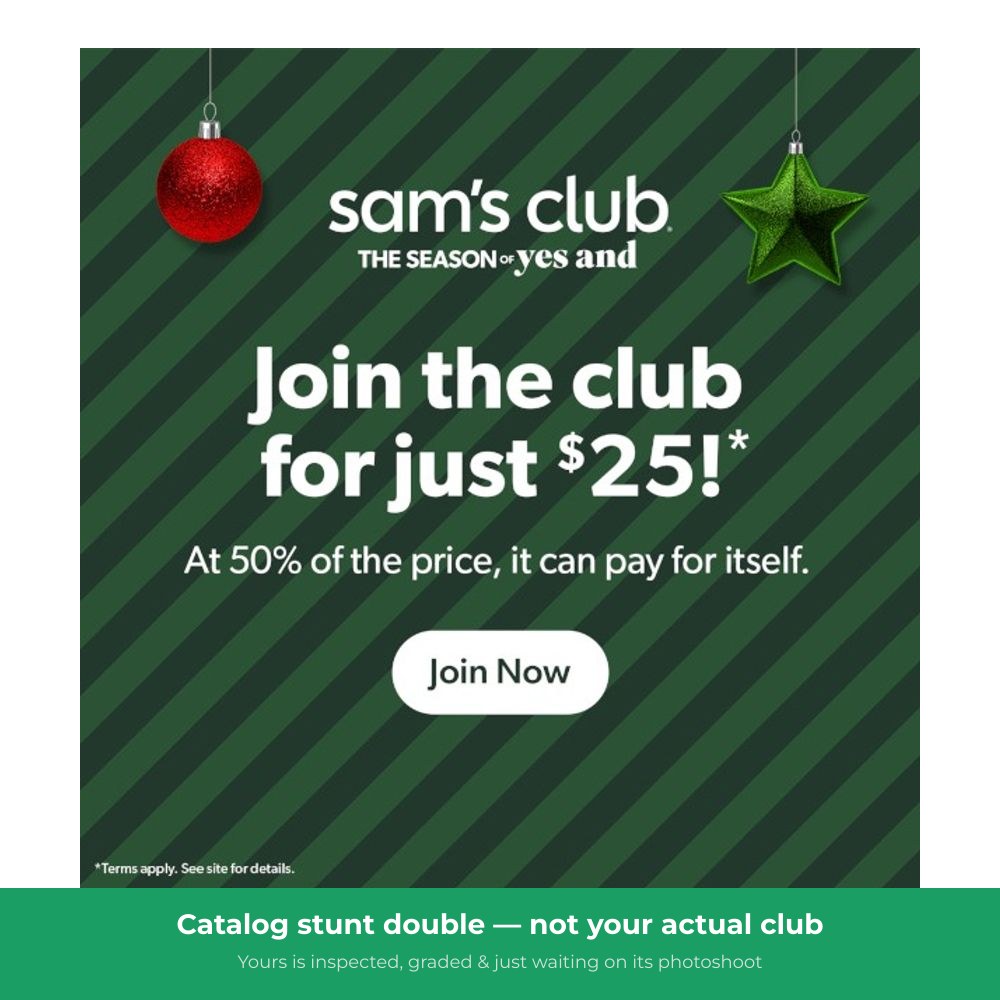 Single Club RH $25 — representative photo
