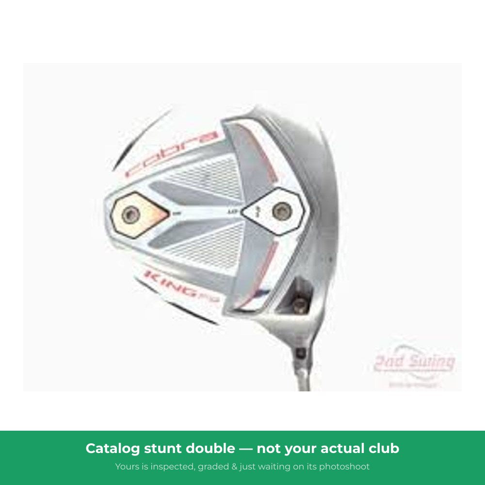Cobra F9 Driver White RH 9 ° R Flex — representative photo