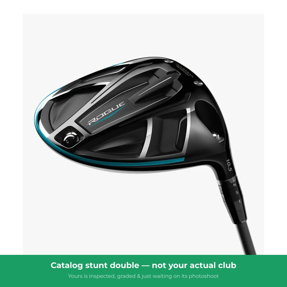 Callaway Rogue Driver RH 10.5 ° S Flex — representative photo