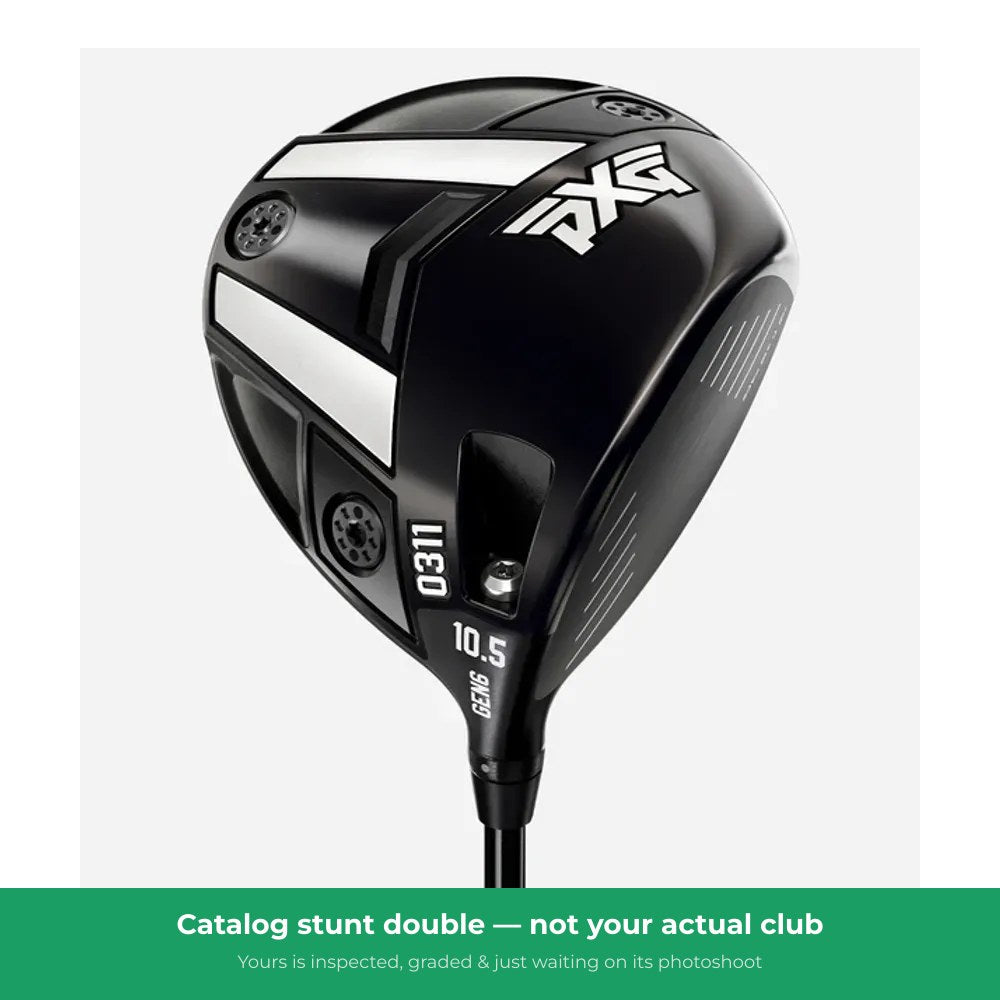 PXG Gen4 0811X Driver LH 10.5 ° R Flex — representative photo