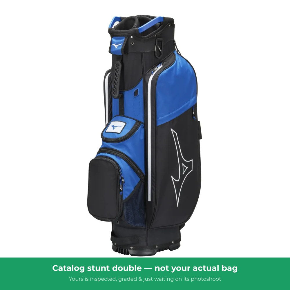 Mizuno LW-C Cart Bag Blk/Blue AT * — representative photo