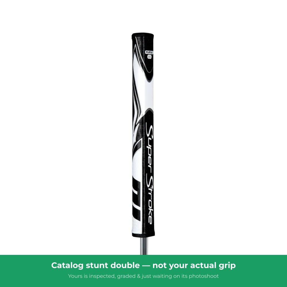 SuperStroke Zenergy Flatso 2.0 Blk/Wht for golf equipment at ReGolf - representative product photo