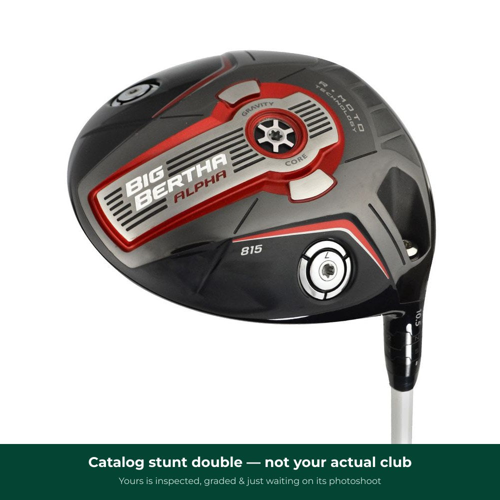 Callaway Big Bertha Alpha 815 LH #3 Wood R Flex — representative photo