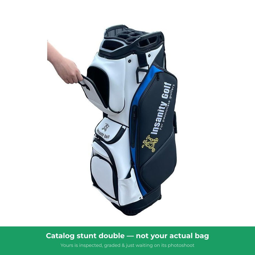 Insanity Deluxe Cart Bag Black/Blue * — representative photo