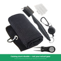 Golf Brush / Towel / Divot Tool Kit