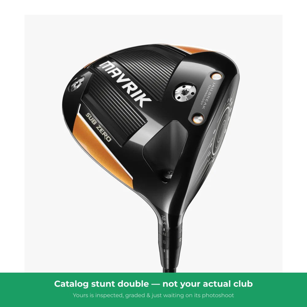 Callaway Mavrik Sub Zero Driver — representative photo