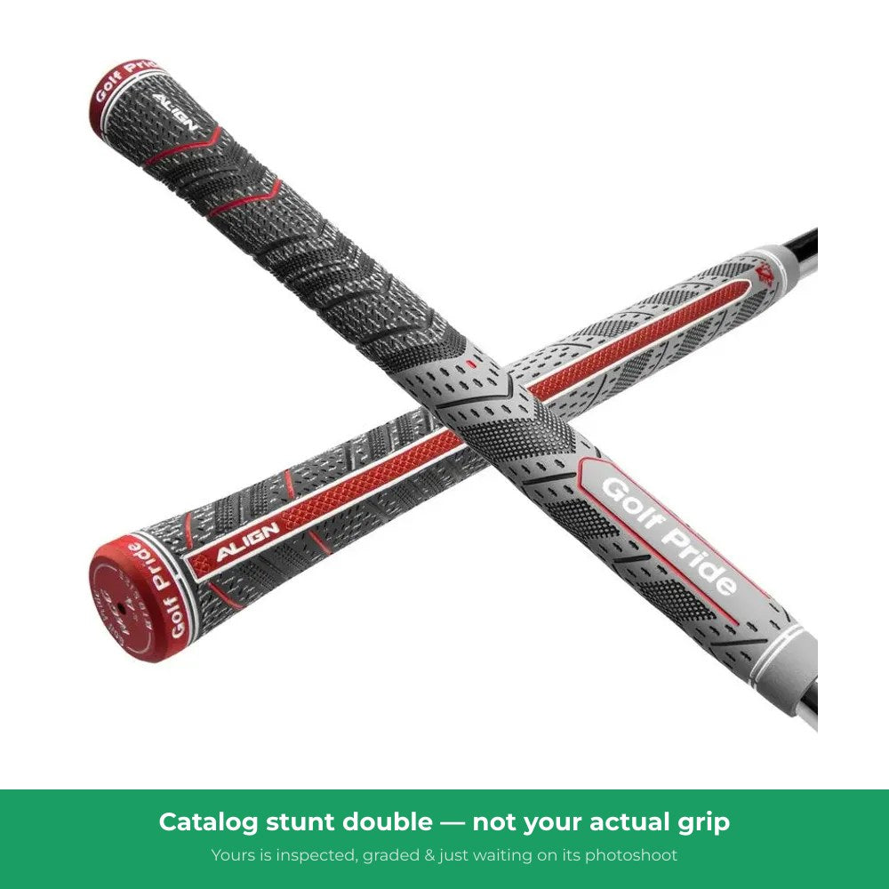 Golf Pride MCC Plus4 Align Grip – Grey (Standard Size) — representative photo