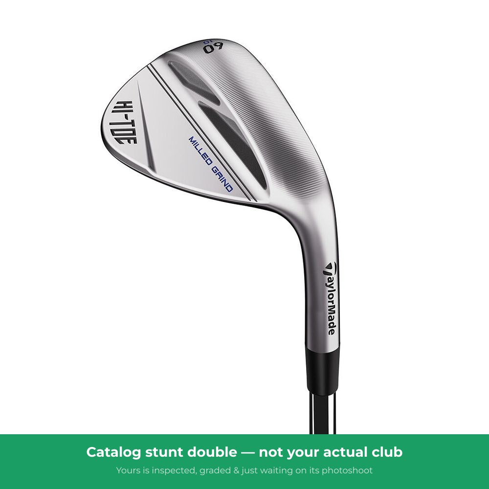 TaylorMade MG3 Hi Toe Chrome Wedge IH — representative photo