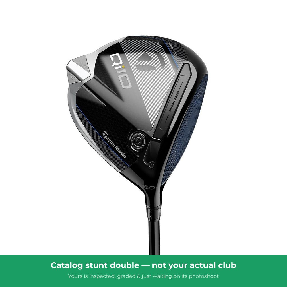 TaylorMade Qi10 Designer Black Driver RH 10.5 ° S Flex * — representative photo