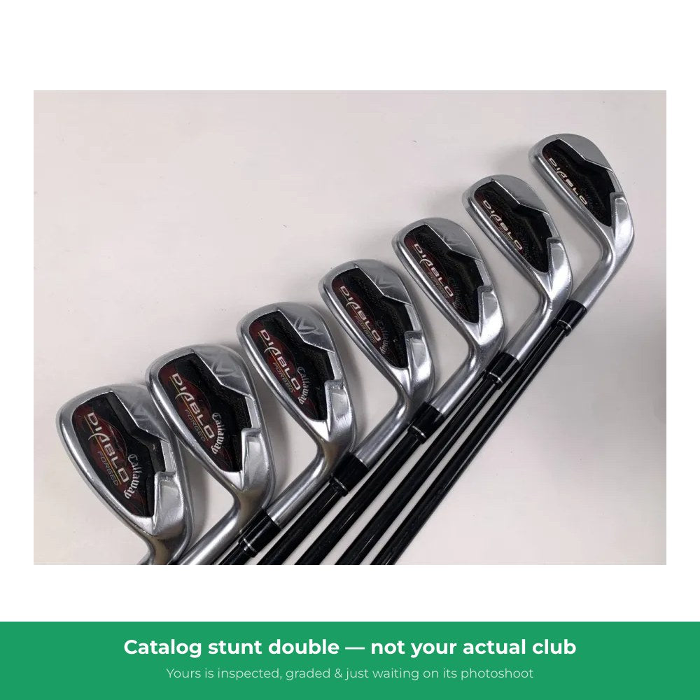 Callaway Diablo Forged 3~P RH Senior Graphite — representative photo