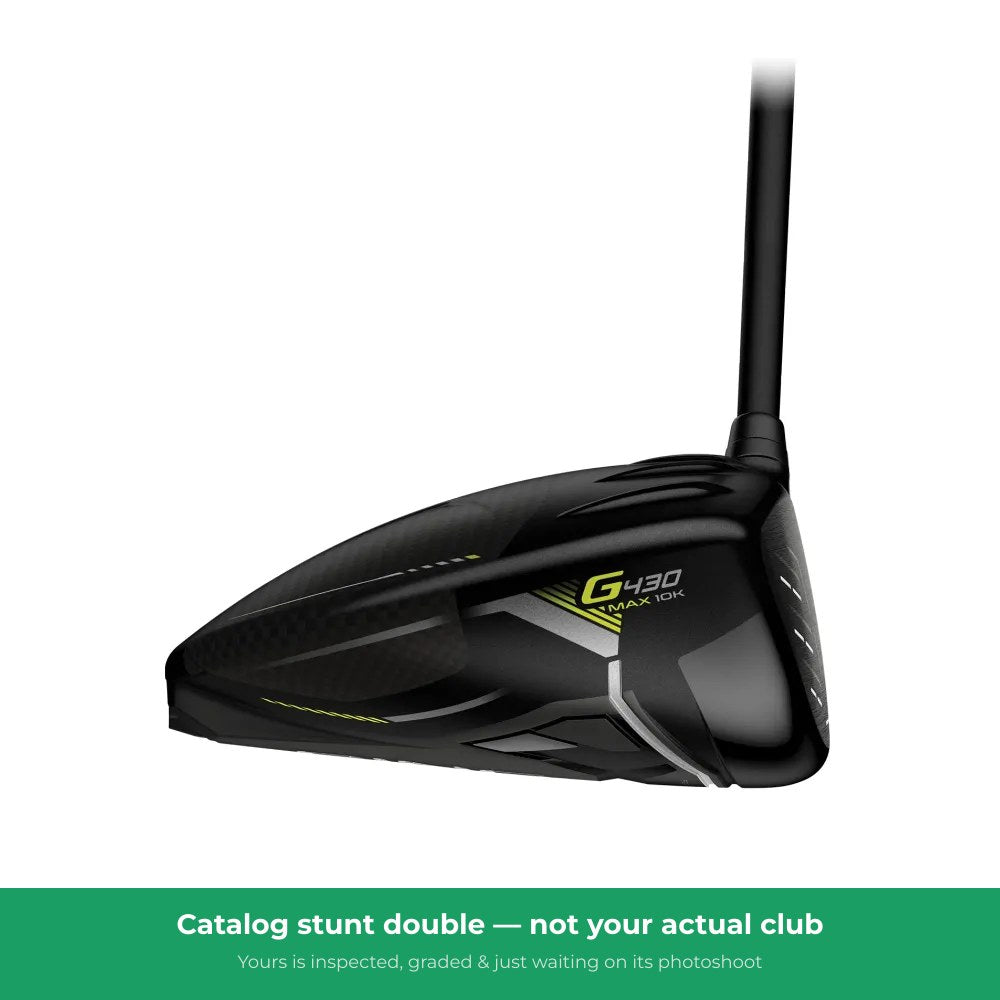 Ping G430 Max Driver RH 9 ° S Flex — representative photo