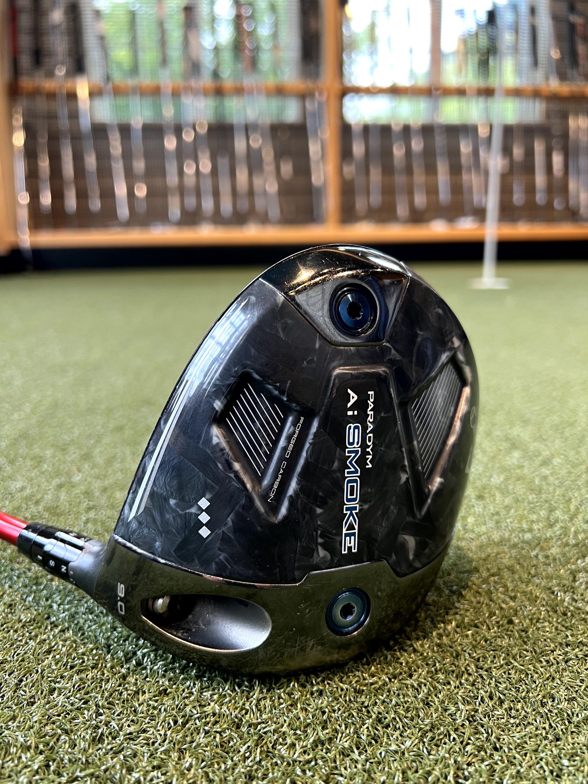 Callaway AI Smoke Triple Diam driver  RH showing Jailbreak and AI Flash Face technology