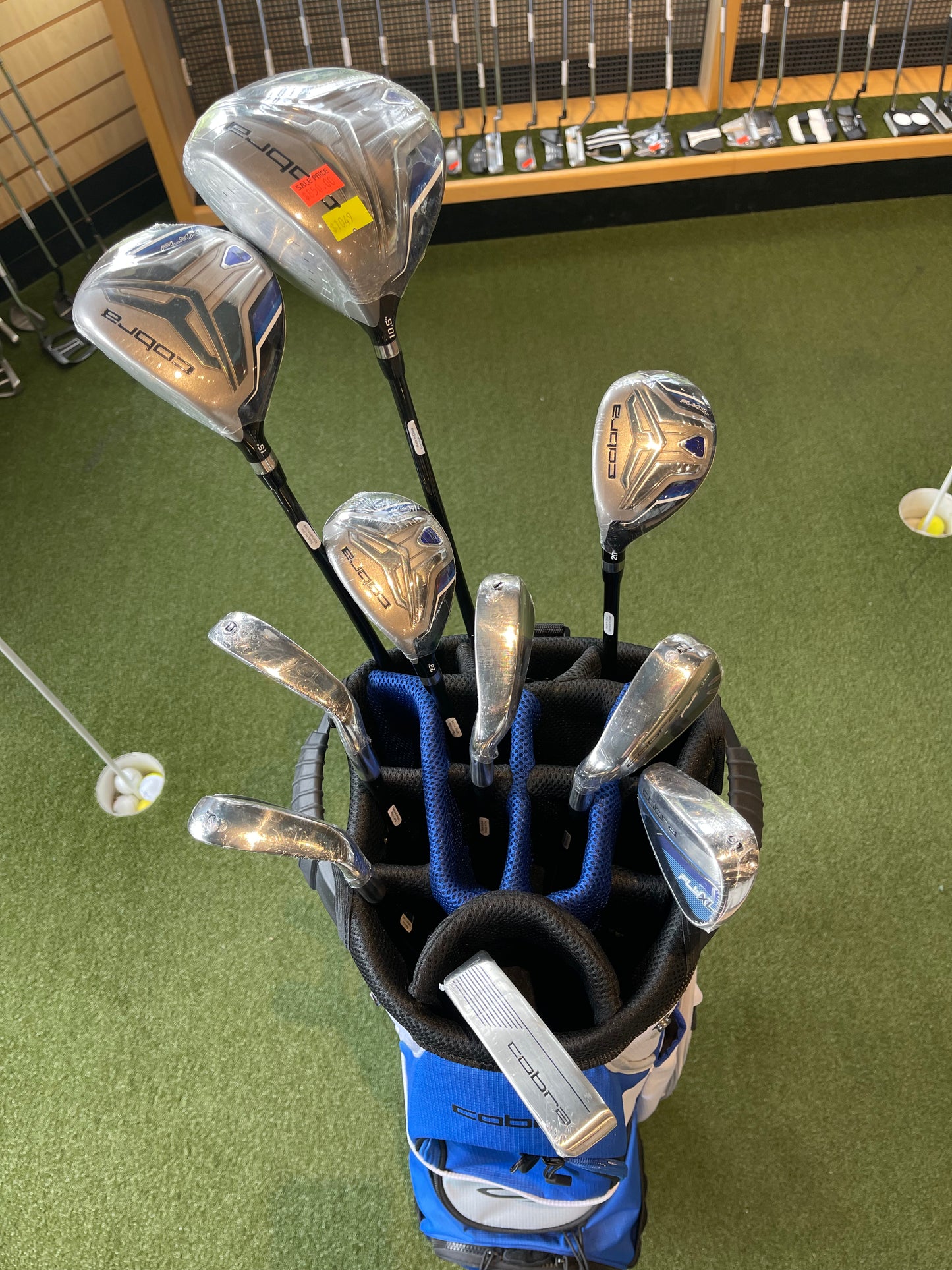 Cobra FlyXL 11 Pieces LH Package Set R Flex AT *