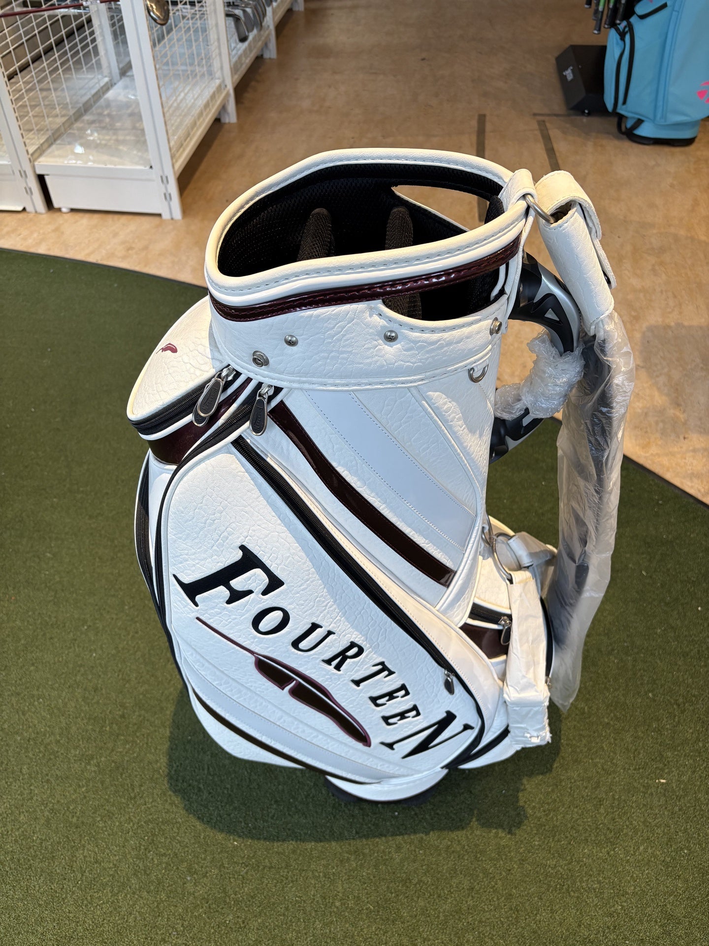 Fourteen Staff Bag White