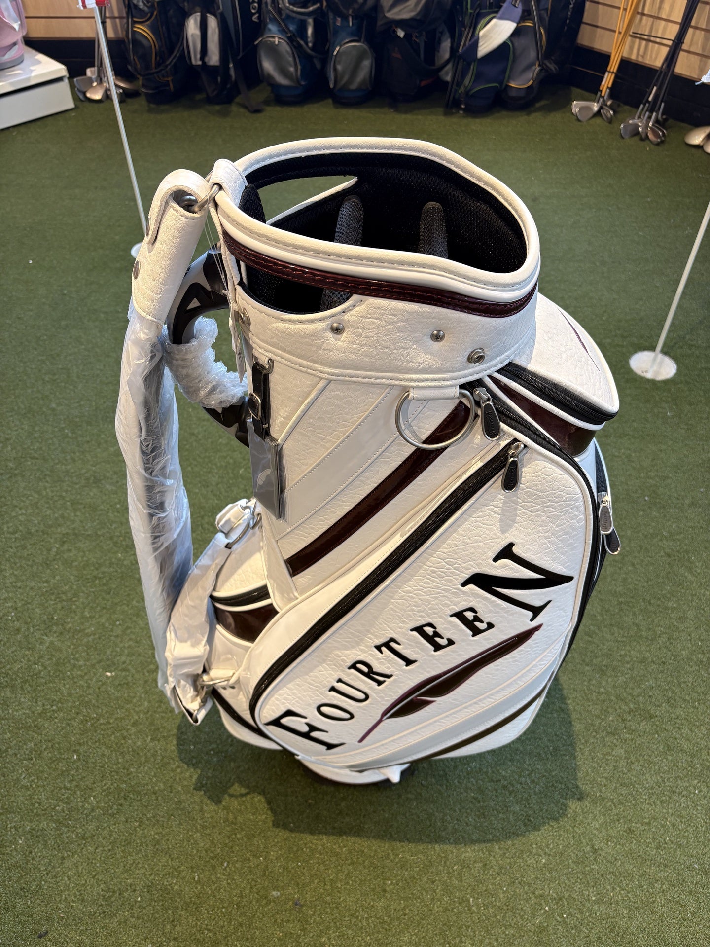 Fourteen Staff Bag White