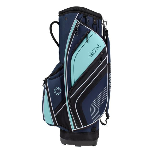 Cleveland Bloom Cart Bag Mintg cart bag showing premium construction and organization