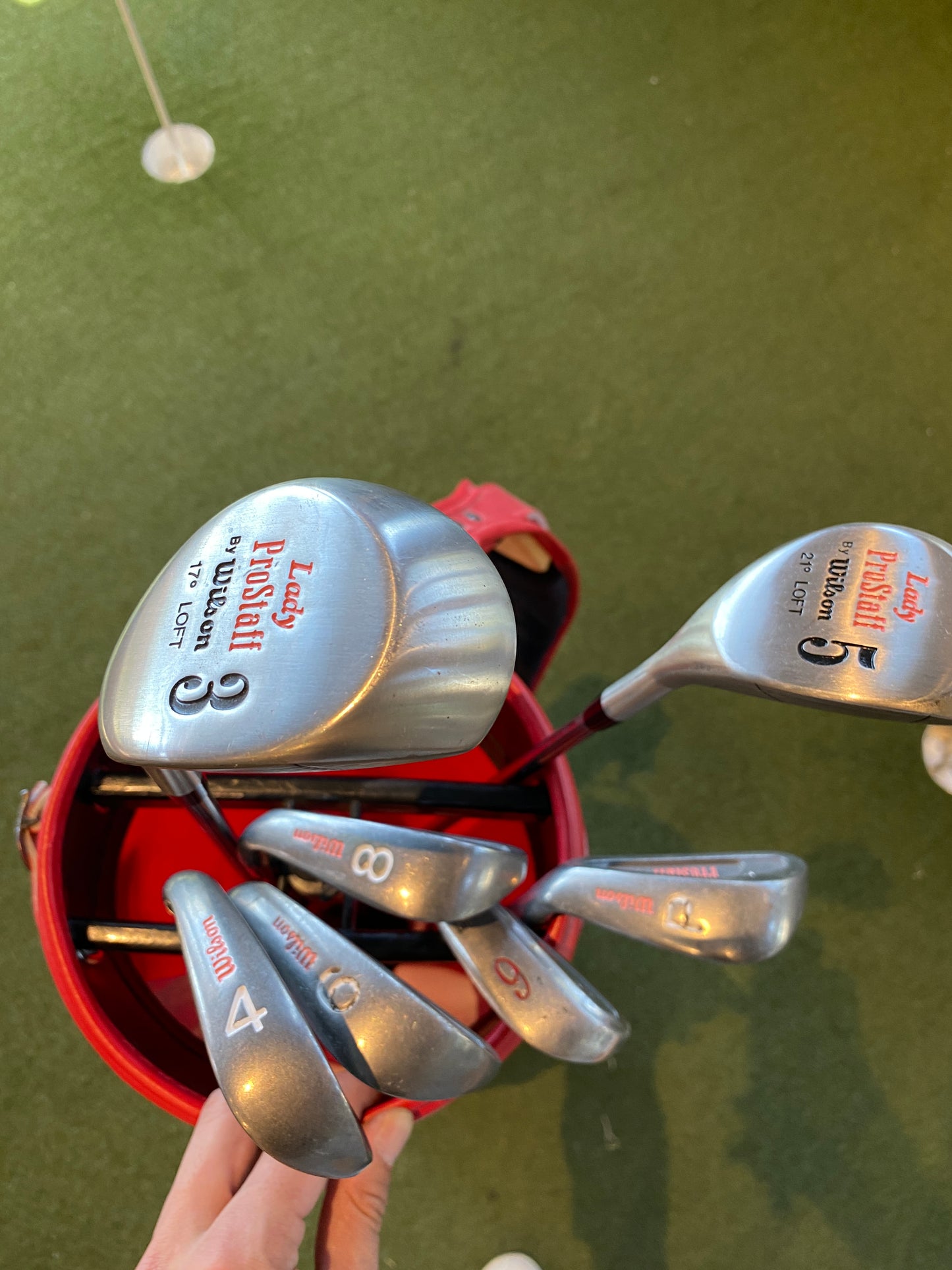 Wilson Ladies Package Set Red TM for ready-to-play golf set at ReGolf - product photo 2