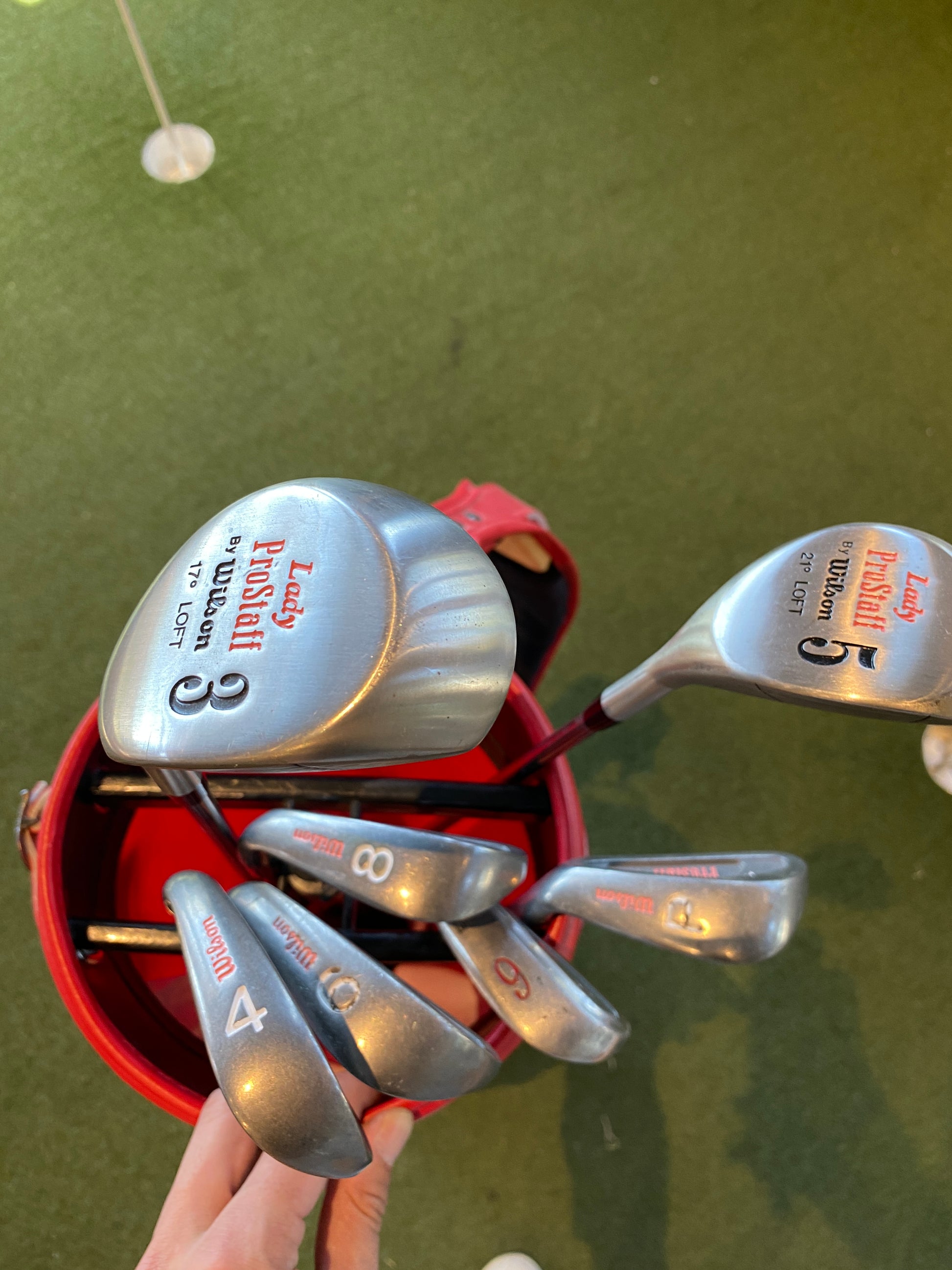Wilson Ladies Package Set Red TM for ready-to-play golf set at ReGolf - product photo 2