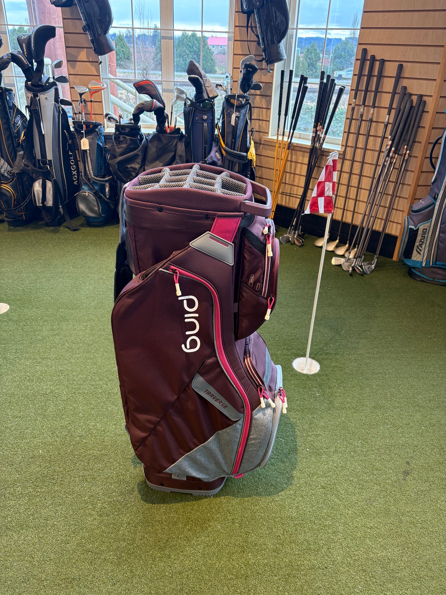 Ping Trv Cart Bag Teal/Mrc