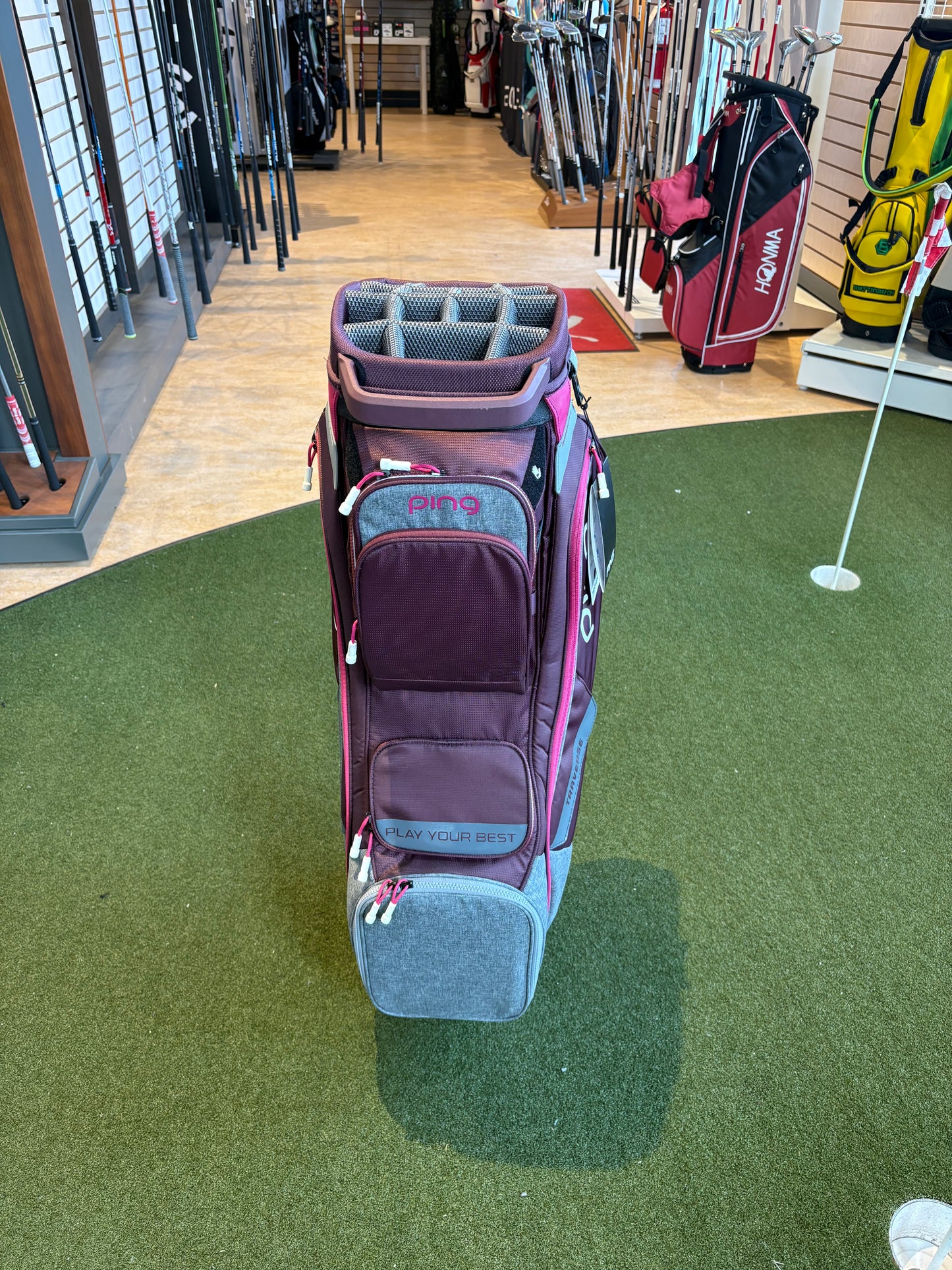 Ping Trv Cart Bag Teal/Mrc