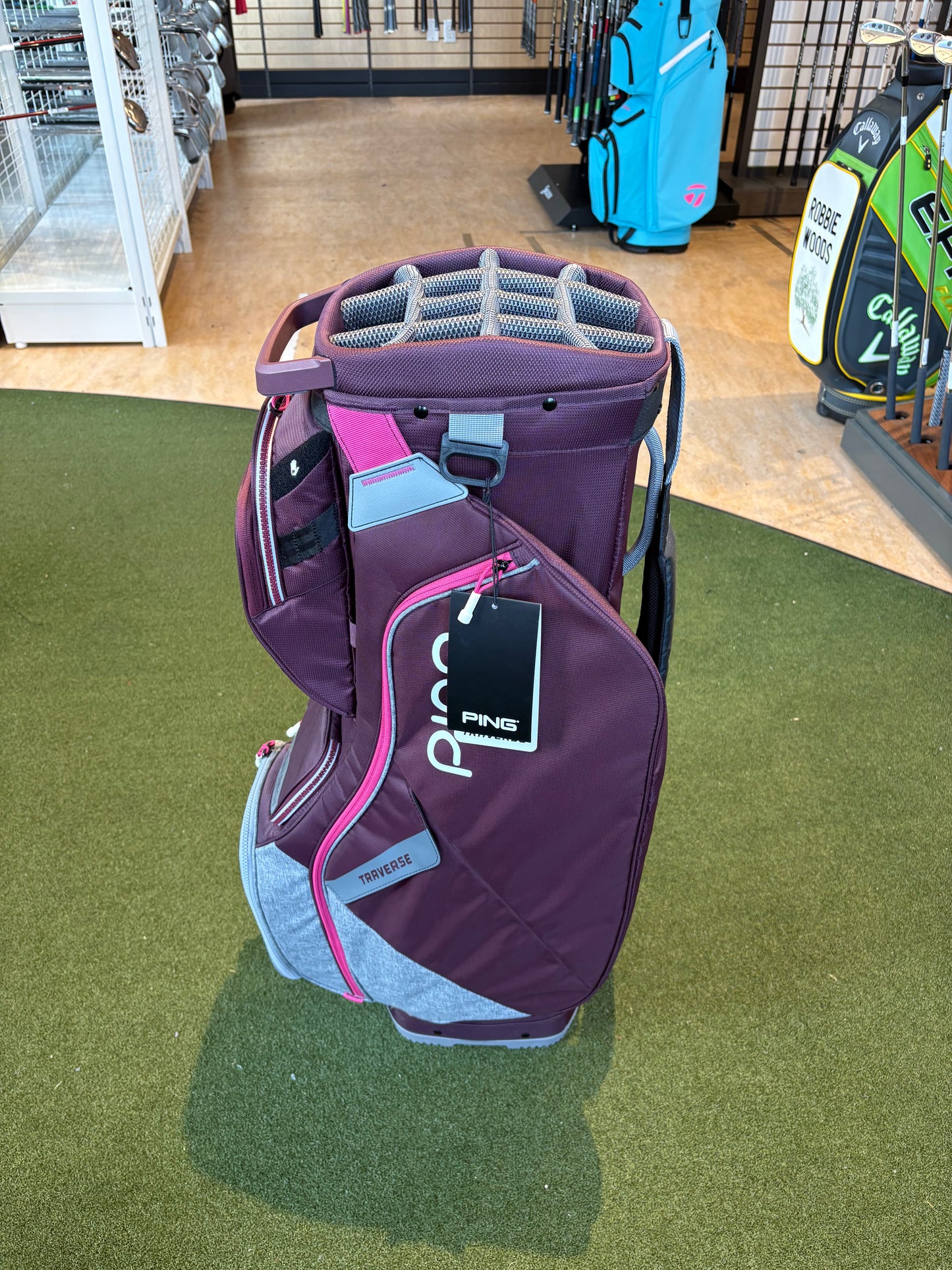 Ping Trv Cart Bag Teal/Mrc