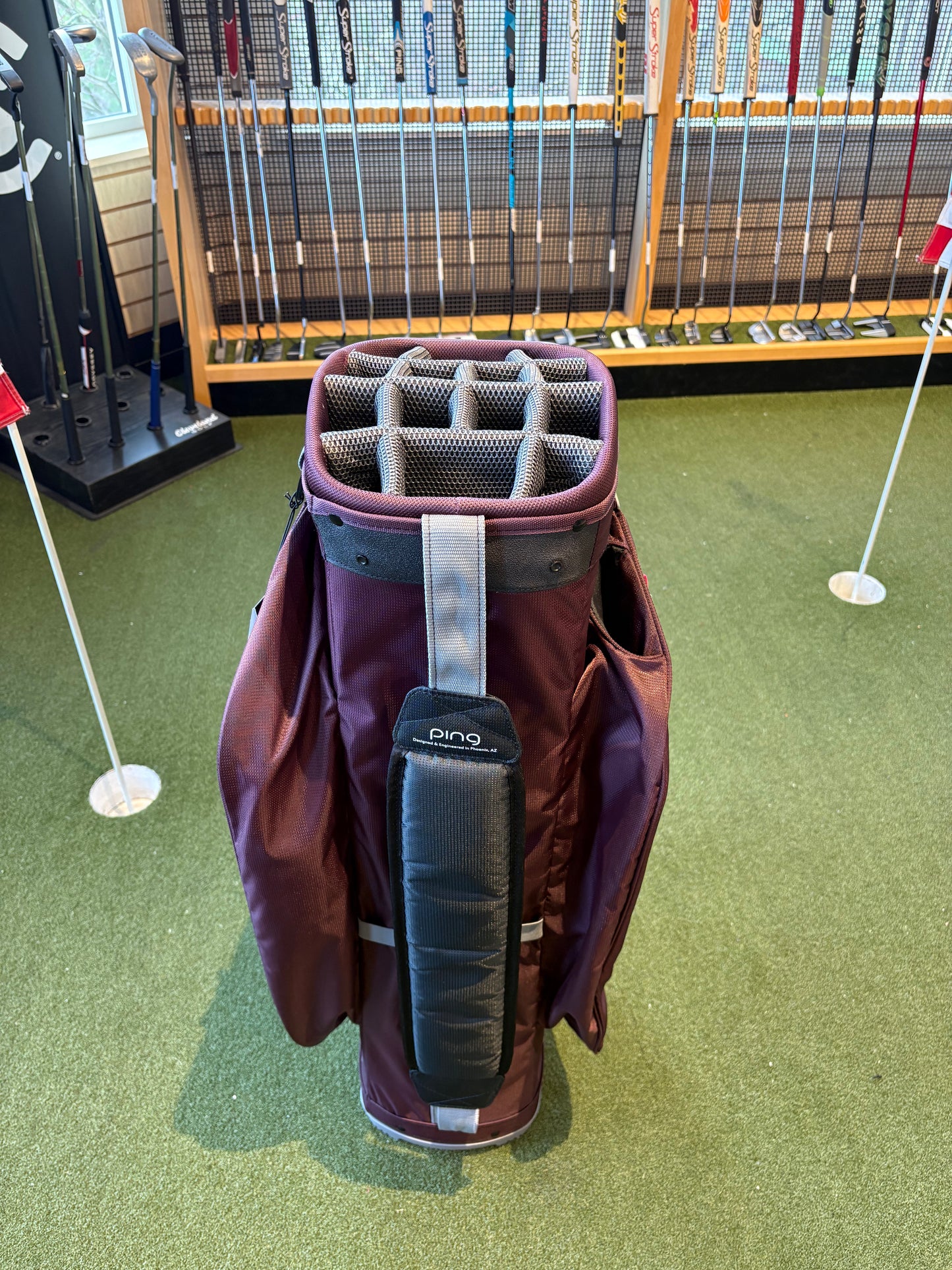 Ping Trv Cart Bag Teal/Mrc