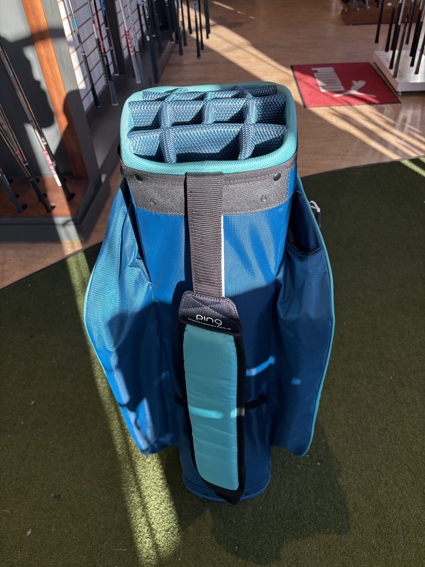 Ping Trv Cart Bag Teal/Mrc