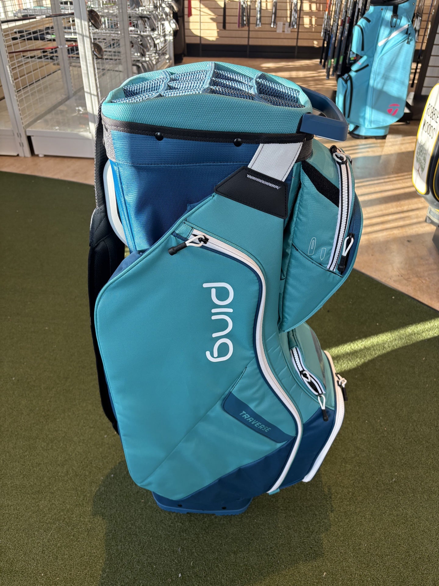 Ping Trv Cart Bag Teal/Mrc