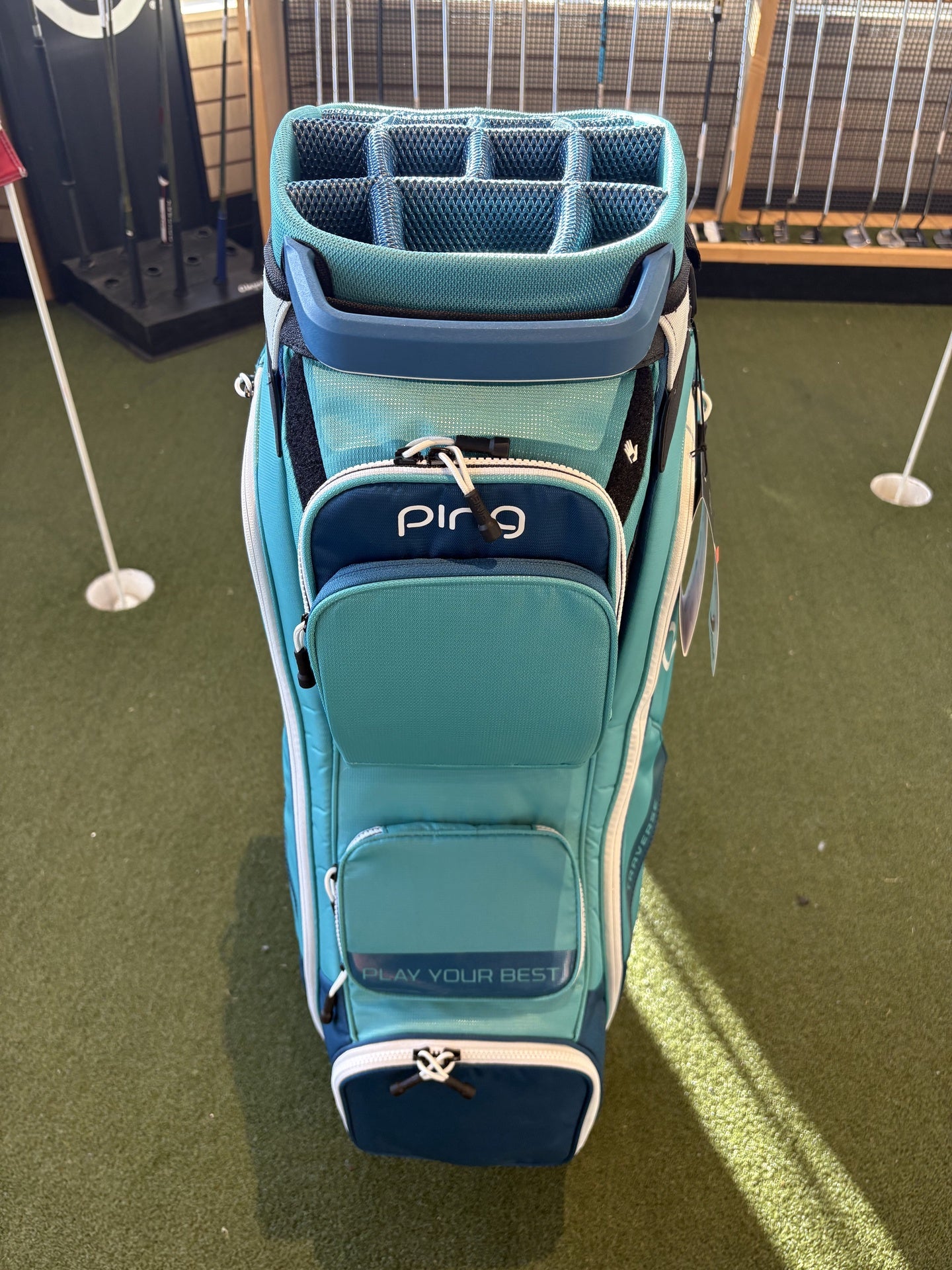 Ping Trv Cart Bag Teal/Mrc