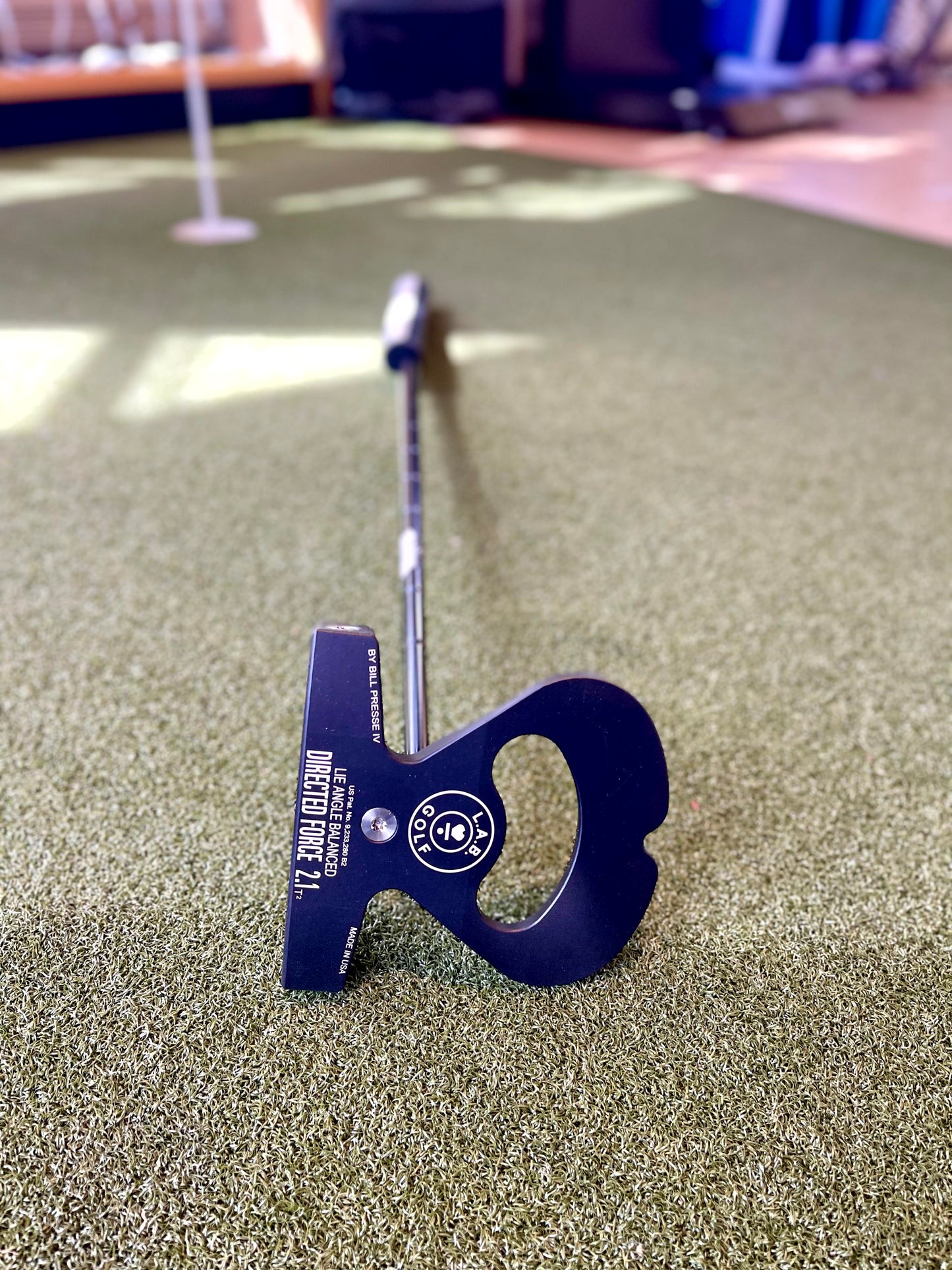 LAB DF 2.1 Putter Black RH IH