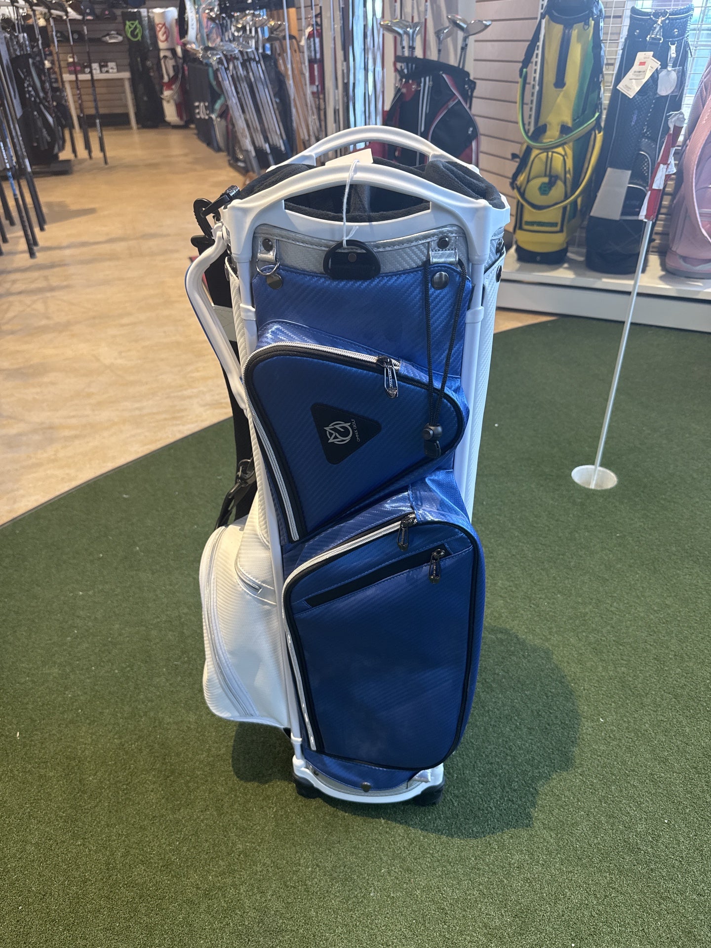 Omnix Classic Cart Bag Blue/Wht
