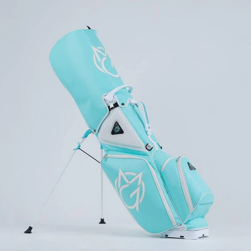 Omnix Deluxe Stand Bag Lad cart bag showing premium construction and organization
