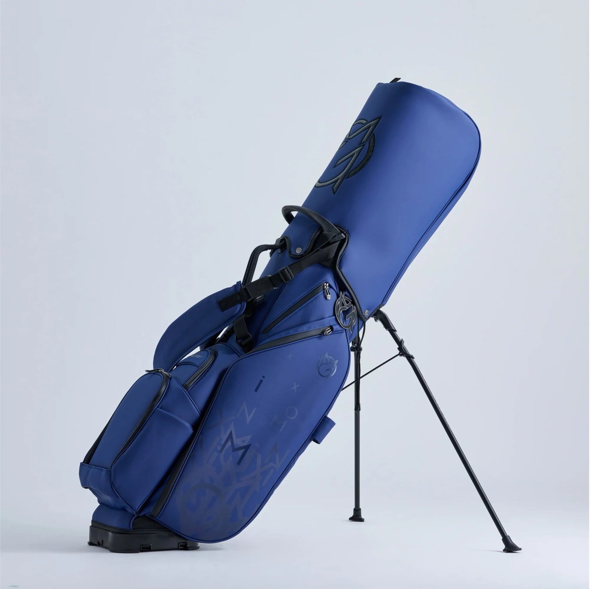 Omnix Premier Stand Bag Da cart bag showing premium construction and organization