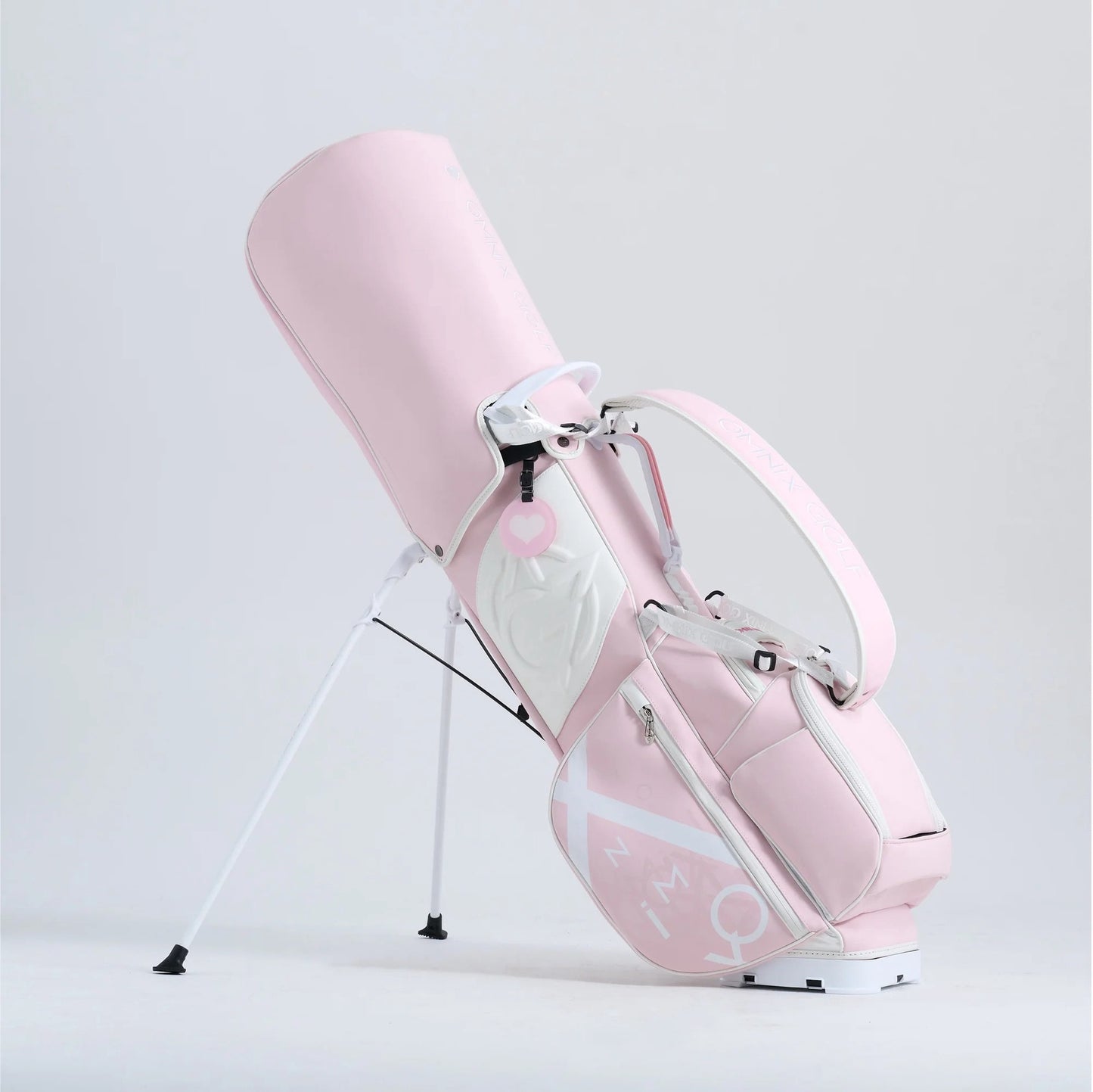 Omnix Premier Stand Bag Heart Pink