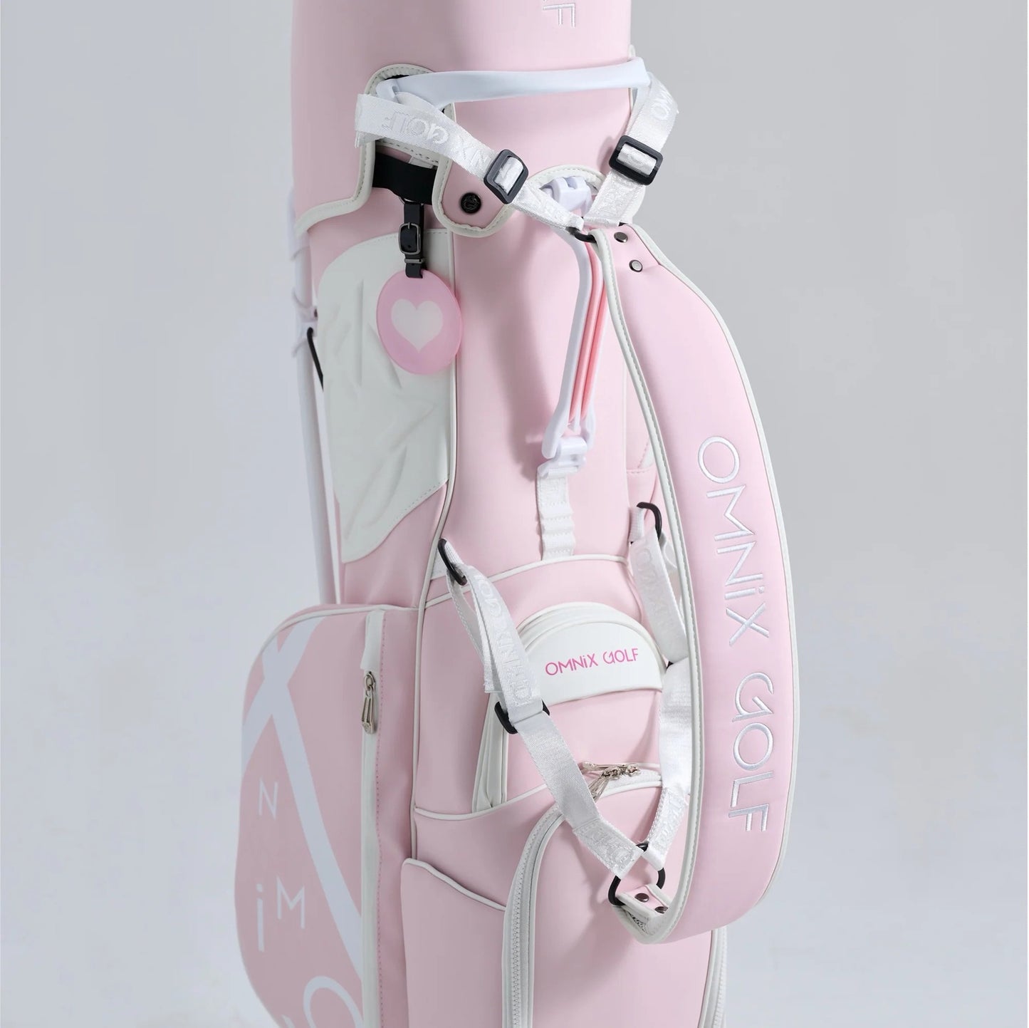 Omnix Premier Stand Bag Heart Pink