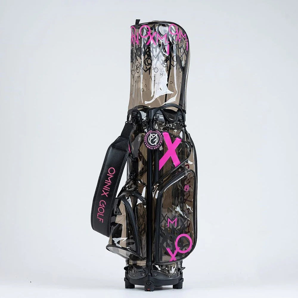 Omnix Moxie Carry Bag Nigh cart bag showing premium construction and organization