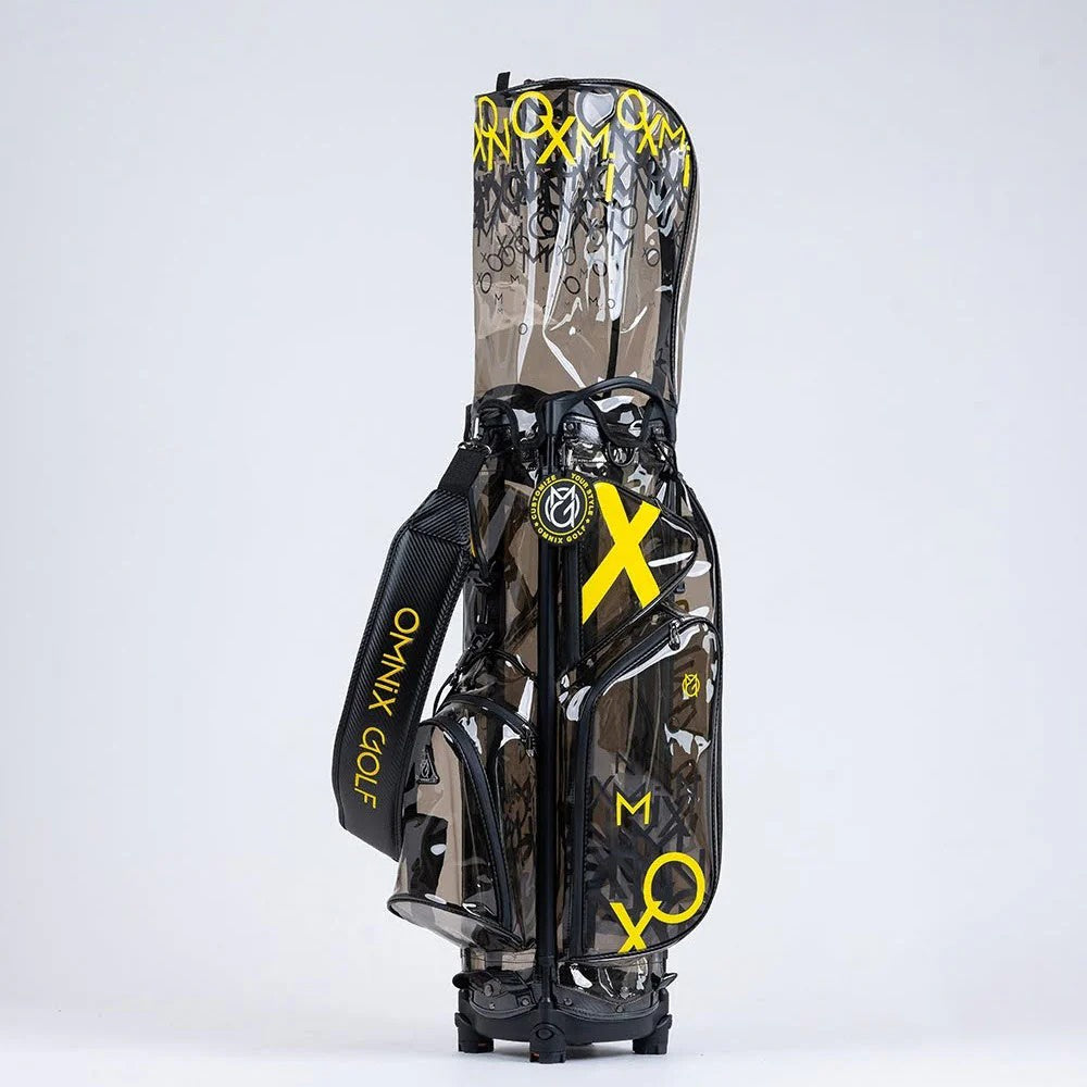 Omnix Moxie Carry Bag Nigh cart bag showing premium construction and organization