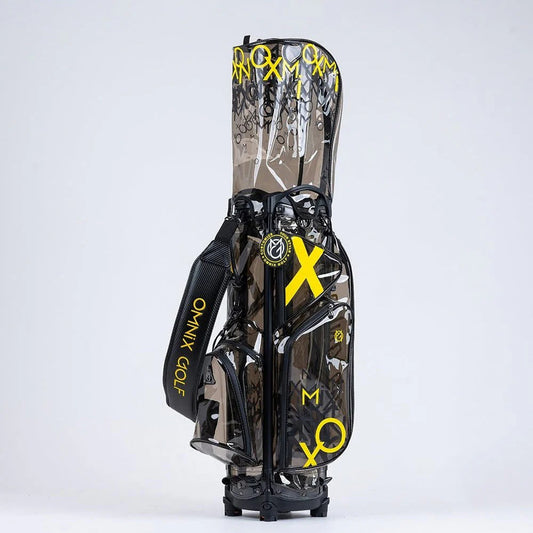 Omnix Moxie Carry Bag Nigh cart bag showing premium construction and organization