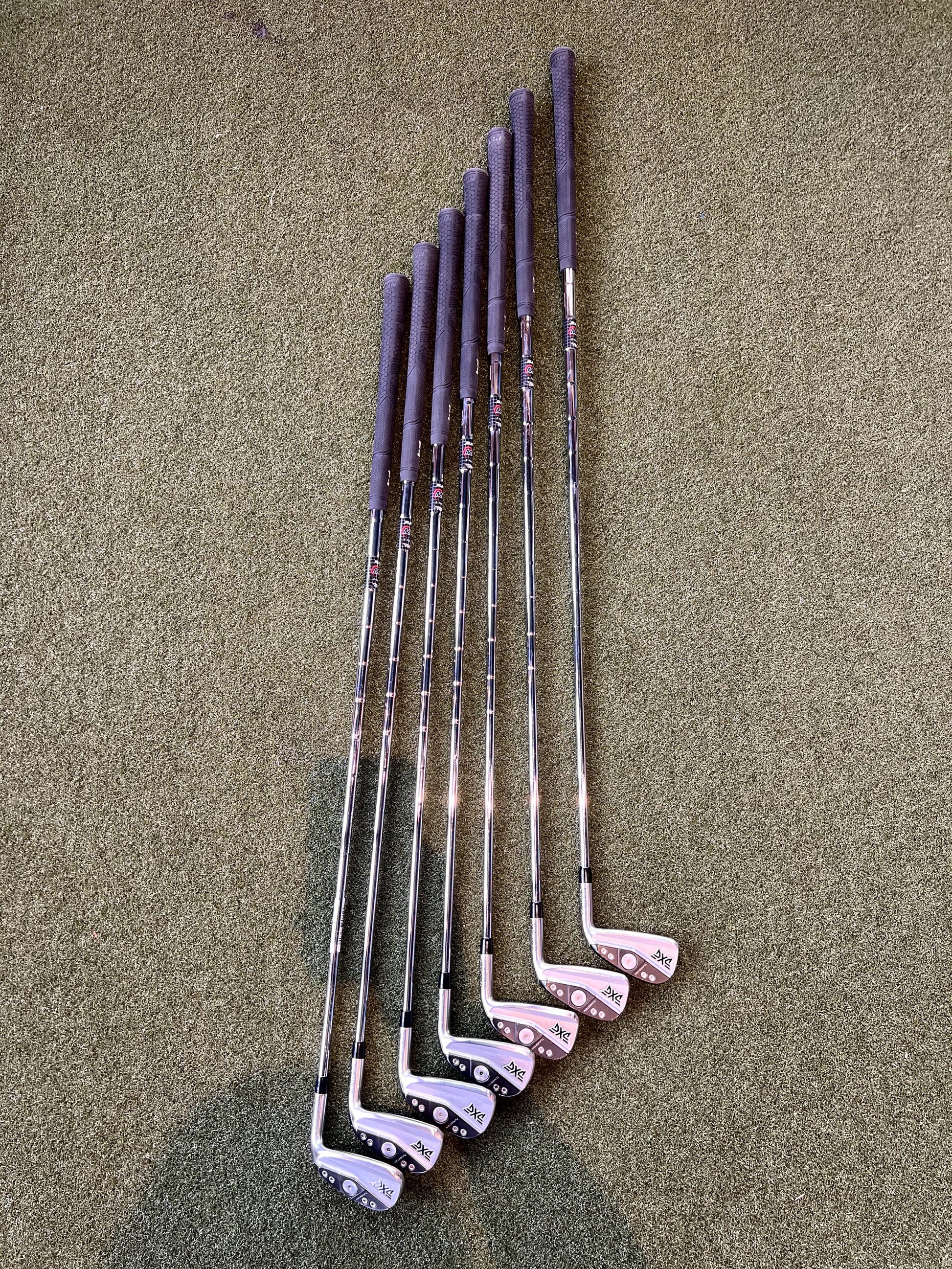 PXG Gen 6 0311P 5~W iron set 5-W Steel shaft showing CNC Milled construction