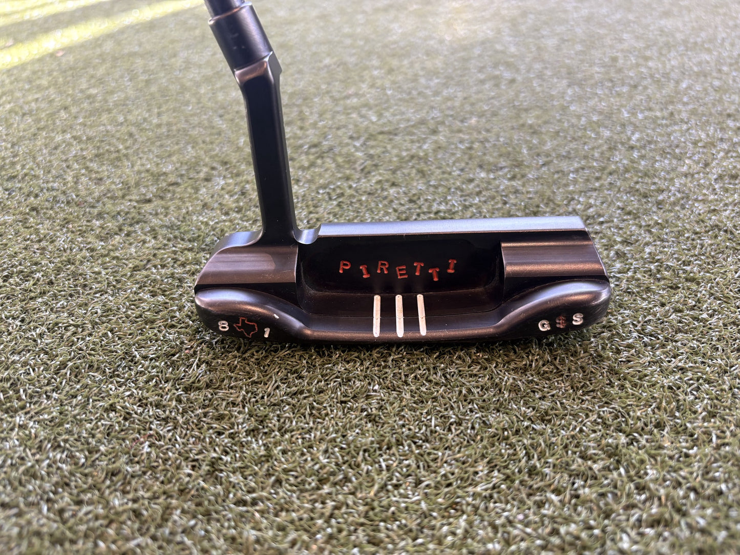 Piretti GSS Putter Black RH MC