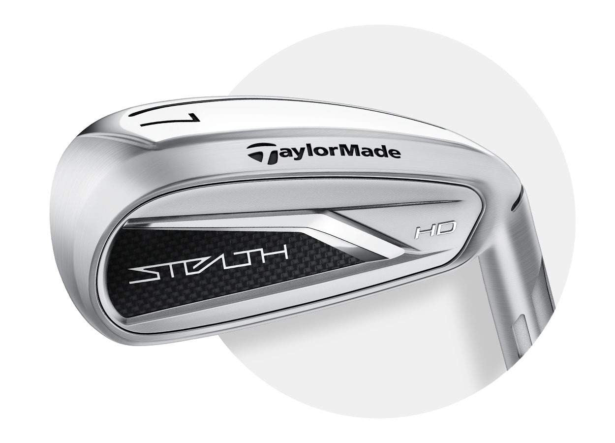 TaylorMade Stealth HD Ladies 5~ iron set 5-A Graphite shaft showing 60-Layer Carbon construction
