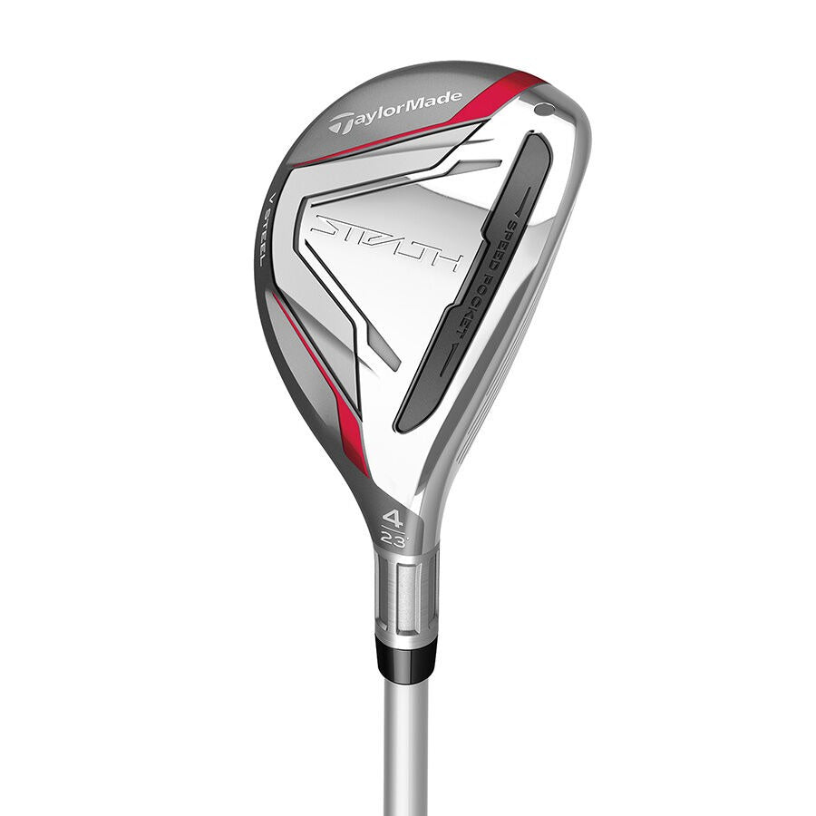 TaylorMade Stealth Women's Resc hybrid  RH showing 60-Layer Carbon technology