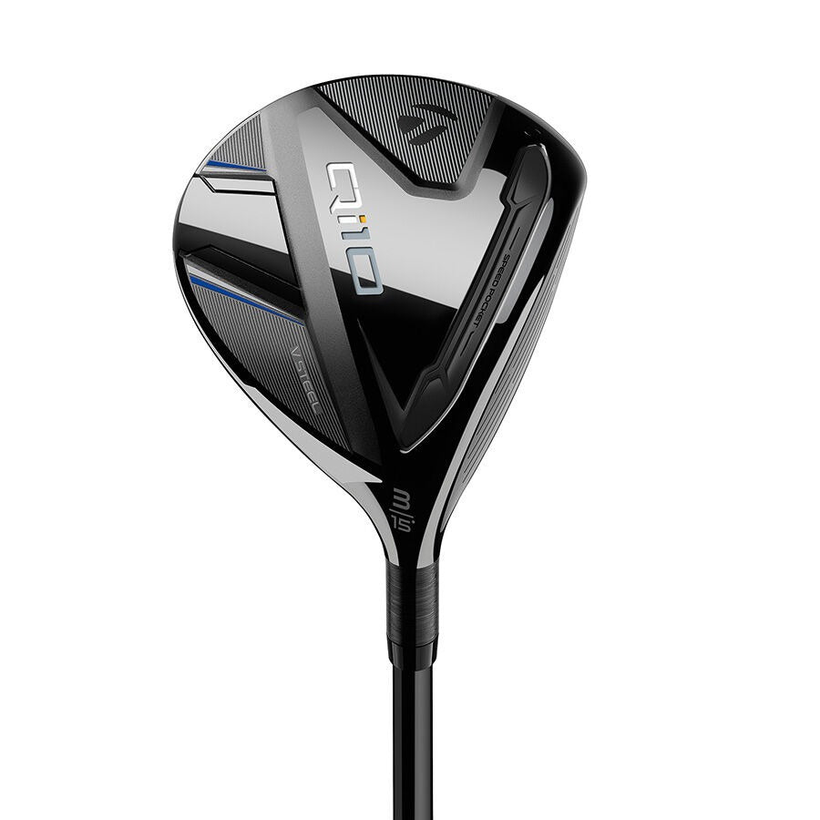 TaylorMade Qi10 3HL Wood fairway wood  showing 10,000 MOI technology