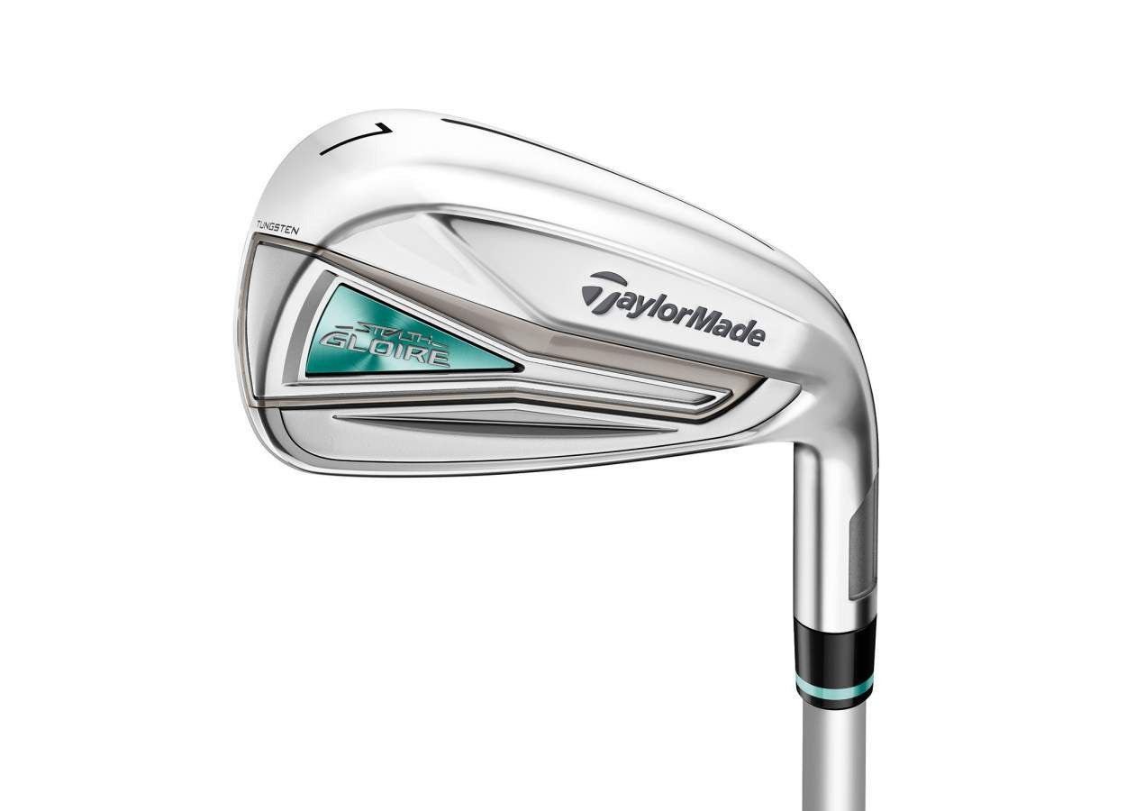 TaylorMade Stealth Gloire Women iron set  Graphite shaft showing 60-Layer Carbon construction