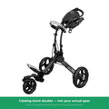 Rovic RV1S 2.0 Push Cart Blk AT