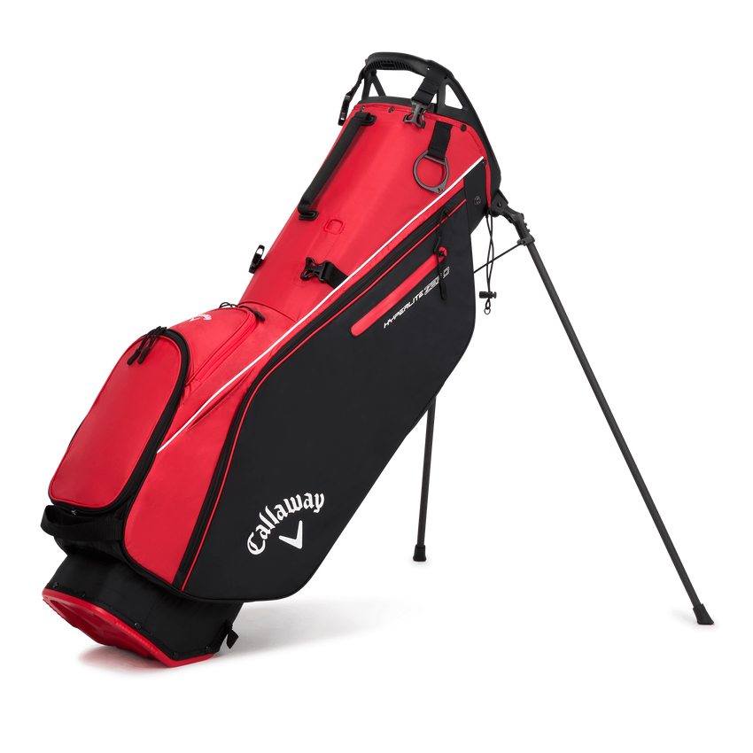 Callaway HyperLite Zero Stand cart bag showing premium construction and organization