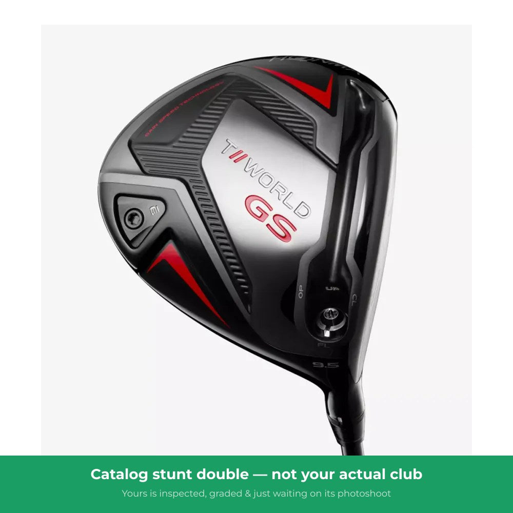 Honma T World GS Black RH 10.5 Deg R Flex AT * — representative photo
