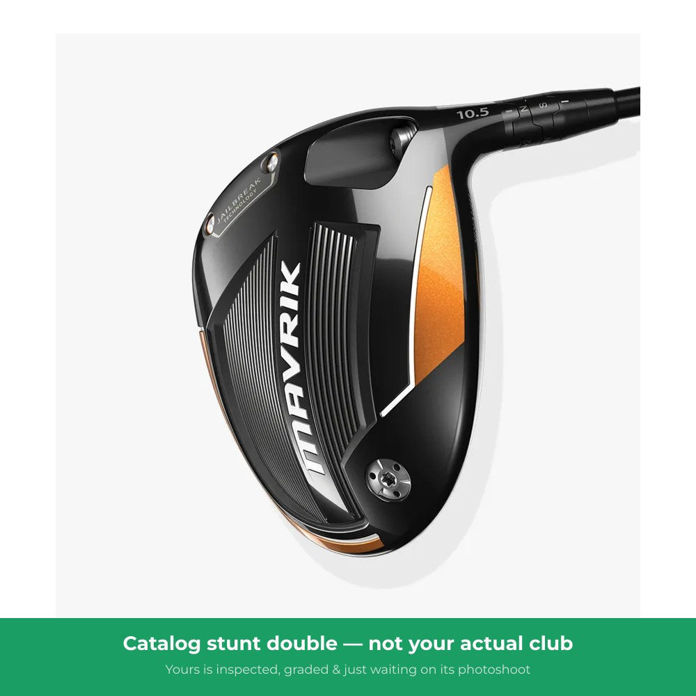 Callaway Mavrik Driver RH ° S Flex — representative photo